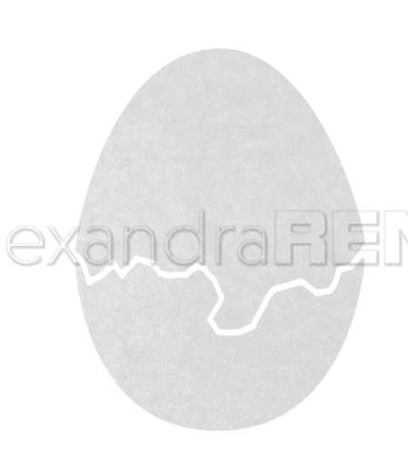 Die - Broken egg negative