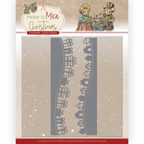 Die - Have a Mice Christmas - Christmas Gift Borders