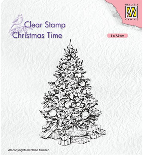 Clear Stamp -Christmas tree