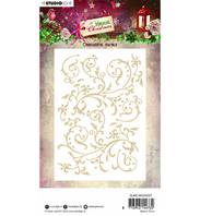 Pochoir - Magical Christmas - Ornamental swirls