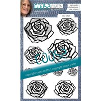 Clear Stamp - Rose Patch