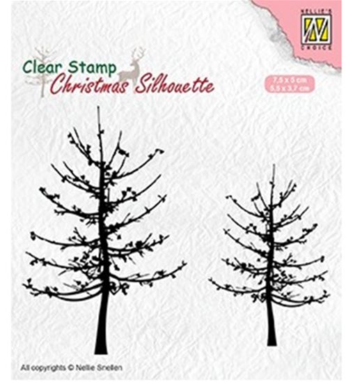 Clear stamp - Leafless trees