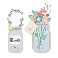 Thinlits - Jar of flowers