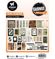 Paper elements - Grunge collection - Labels & frames