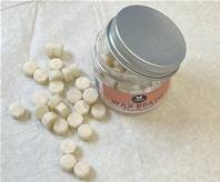 Wax Beads - Pastilles de cire - Blanc nacré