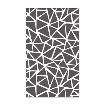 Mini Embossing folders - Triangle texture