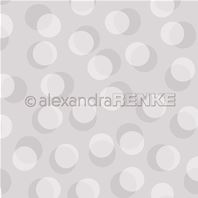 Papier - Bokeh circles - Stone grey