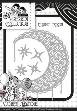 Die - Pierrot - Filigre moon