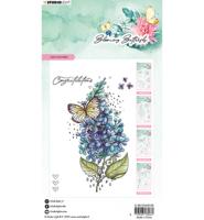 Tampon - Blooming Butterfly - Lilac Flowers