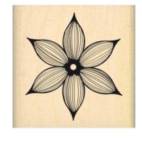Tampon - Jolie fleur lignée