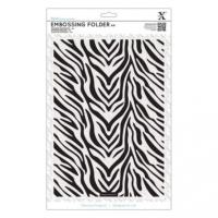 Embossing Folder - A4 - Zebra print