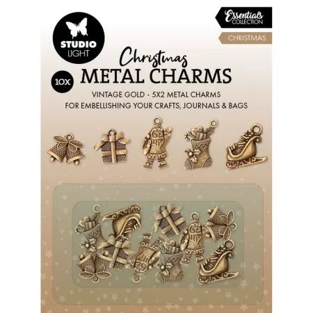 10 breloques - Christmas - Studio Light