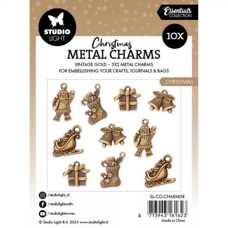 10 breloques - Christmas - Studio Light