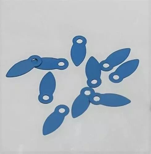 10 flipettes - Bleu oc�an