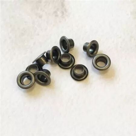 10 oeillets - 8mm - argent antique