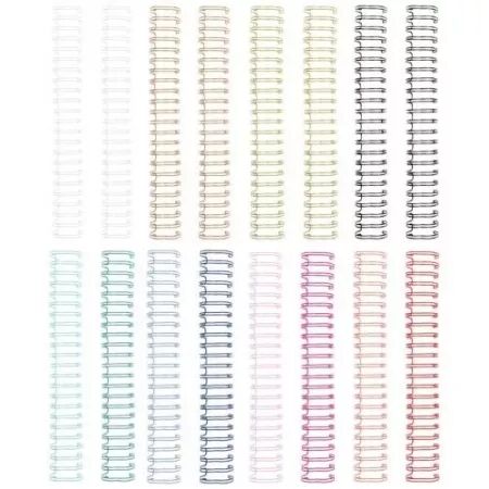 16 Fils pour reliure 0,625\'\' - Couleurs assorties - We R Makers