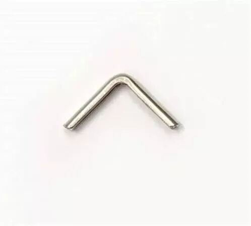 2 Coins m�tal fins - argent