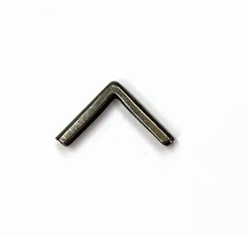 2 Coins m�tal fins - graphite