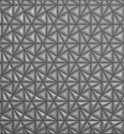 3D embossing folder - Origami Triangles