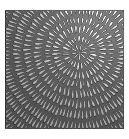 3D embossing folder - Sliced wood