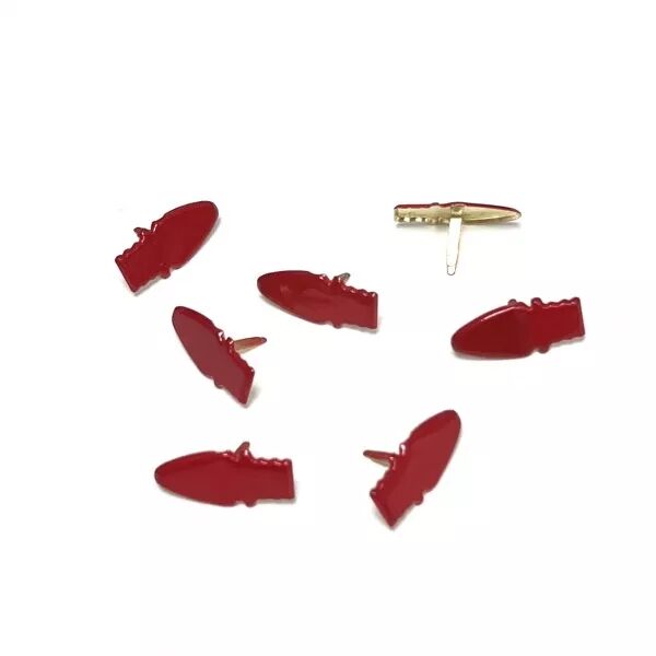 8 brads - Ampoules guirlande Rouges