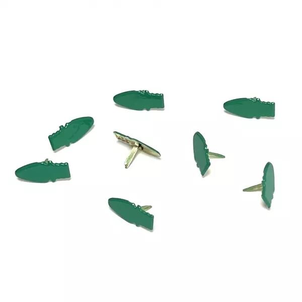 8 brads - Ampoules guirlande Vertes