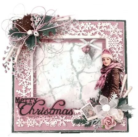 Acetate x6 - 20x20 - Christmas Blush - Studio Light