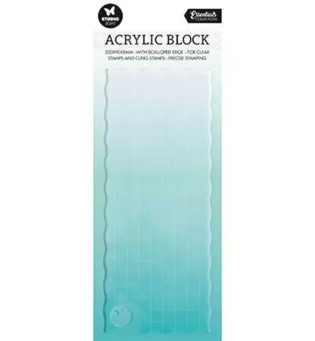 Acrylic Block - 9 x 22 cm
