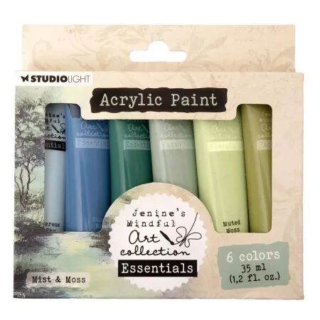 Acrylic Paint - Mist&Moss - Studio Light