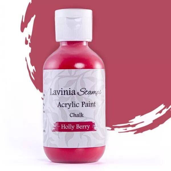Acrylic Paint Chalk - Holly Berry - Lavinia Stamps