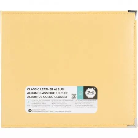 Album Faux cuir - Buttercup - 30,5 x 30,5 - 3 anneaux  - We R Memory Keepers