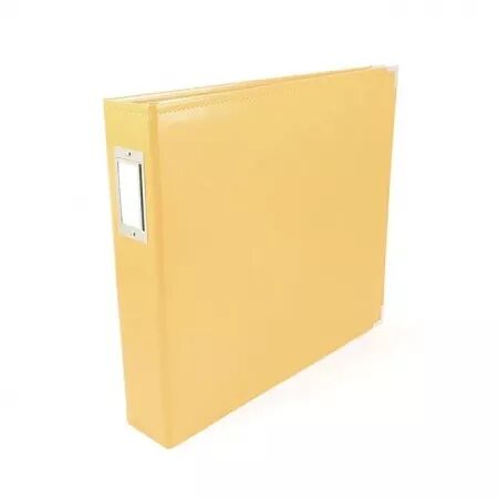 Album Faux cuir - Buttercup - 30,5 x 30,5 - 3 anneaux  - We R Memory Keepers