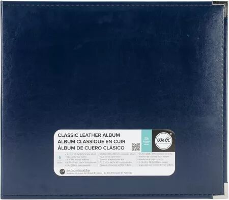 Album Faux cuir - Navy - 30,5 x 30,5 - 3 anneaux  - We R Memory Keepers