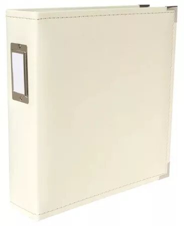 Album Faux cuir - Vanille - 30,5 x 30,5 - 3 anneaux  - We R Memory Keepers