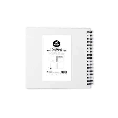 Album/Journal - 15 x 15 cm - Cr&egrave;me - Studio Light