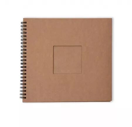 Album/Journal - 15 x 15 cm - Kraft - Studio Light