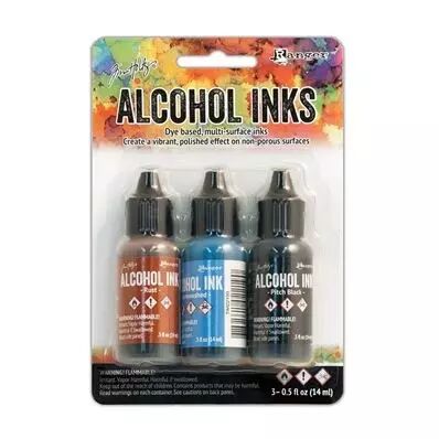 Alcohol Ink - Miners Lantern