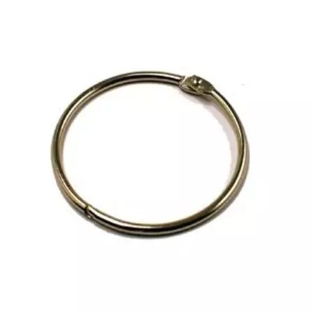 Anneau de reliure bris� - argent� -  50 mm int�rieur