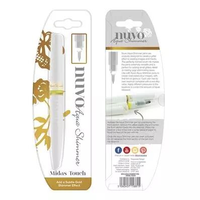 Aqua Shimmer - Gold Midas Touch