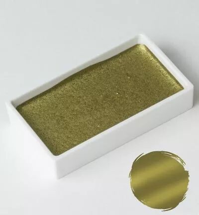 Aquarelle Gansai Tambi - bluish Gold