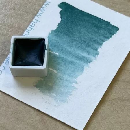 Aquarelle mini godet - Aigue marine