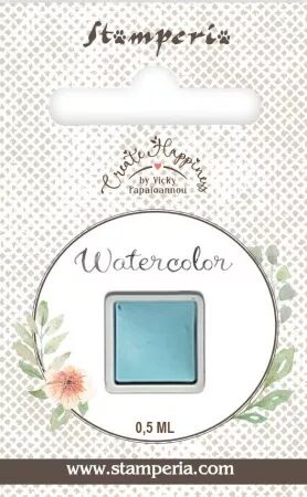 Aquarelle mini godet - Bleu ciel