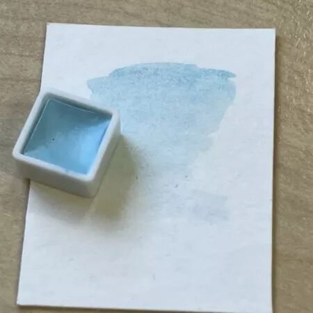Aquarelle mini godet - Bleu ciel