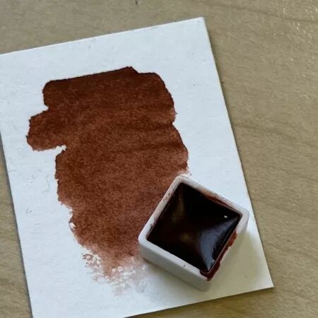 Aquarelle mini godet - Marron