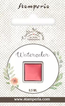 Aquarelle mini godet - Rose