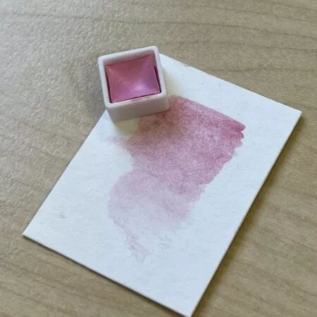 Aquarelle mini godet - Rose