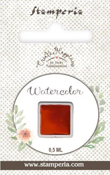 Aquarelle mini godet - Rouge