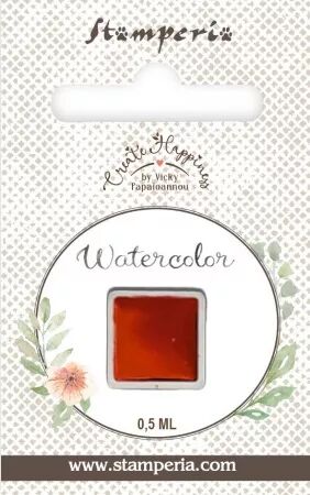 Aquarelle mini godet - Rouge