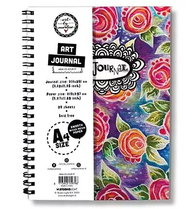 Art Journal A4 - Art by Marlene