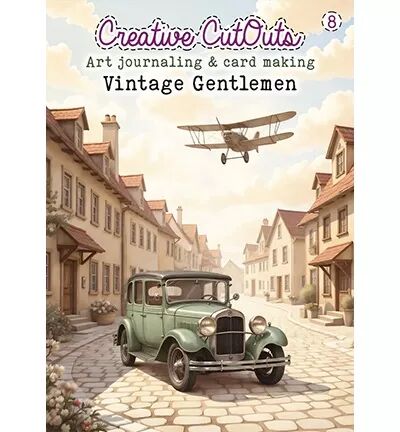 Art journaling & card - Vintage Gentlemen - Creatief Art